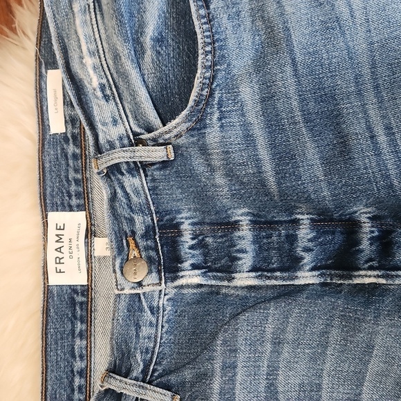 FRAME Mens Le Original Button Fly Jean's - Picture 5 of 6